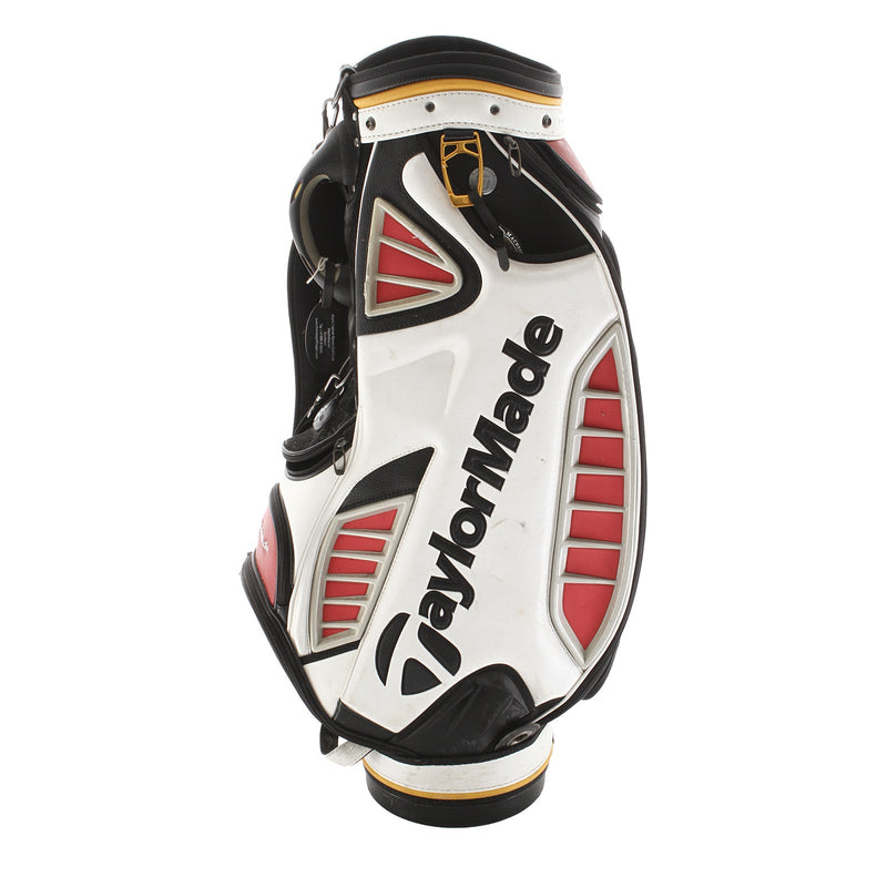 TaylorMade TP Cart Bag - White/Black/Red