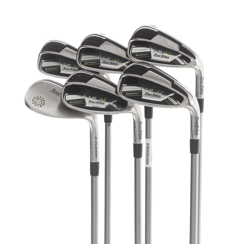Tour Edge HL4 Graphite Mens Right Hand Irons 6-SW Regular -