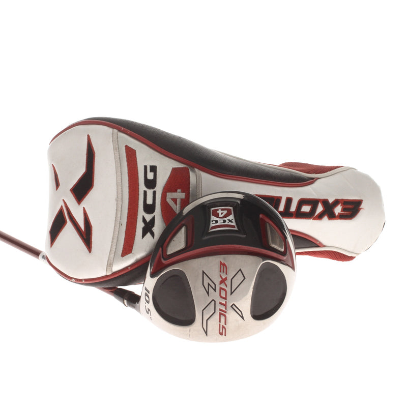 Tour Edge Exotics XCG 4 Graphite Mens Right Hand Driver 10.5* Stiff - Fujikura Motore Exotics