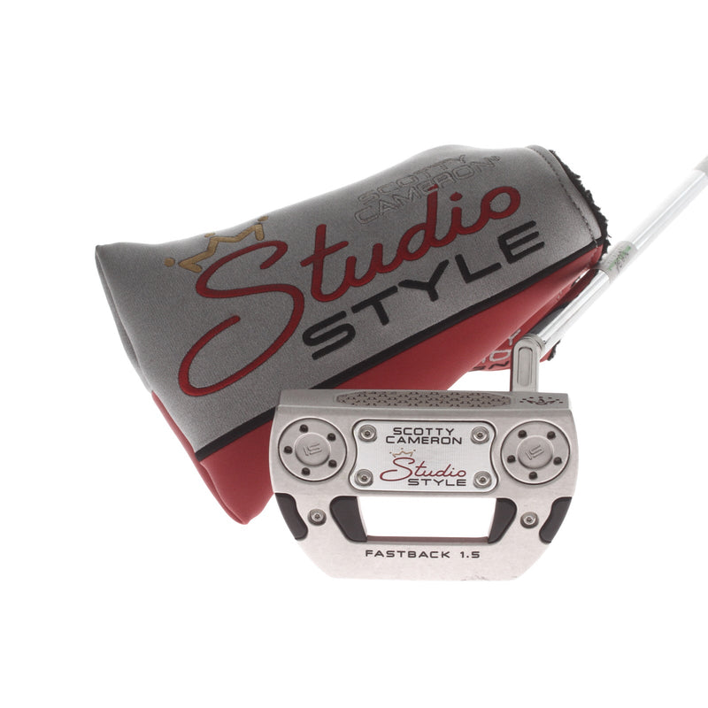 Scotty Cameron Studio Style Fastback 1.5 Mens Right Hand Putter 34" Mallet - Scotty Cameron