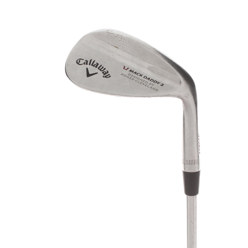 Callaway Mack Daddy 2 Steel Mens Right Hand Sand Wedge 54* 12 Bounce S Grind Wedge - Dynamic Gold