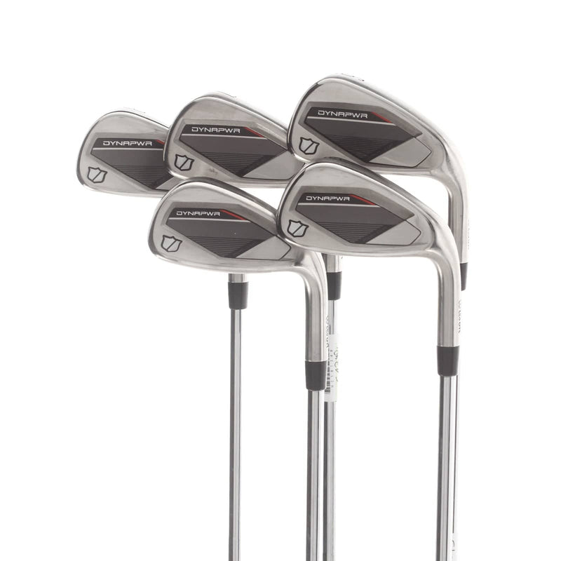 Wilson Dynapwr Steel Mens Right Hand Irons 6-PW Stiff - KBS Tour Lite