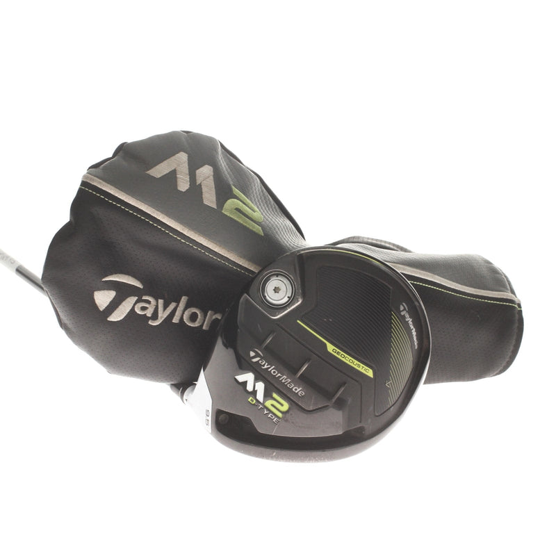 TaylorMade M2 D-Type Graphite Mens Right Hand Driver 9.5* Stiff - Matrix White Tie