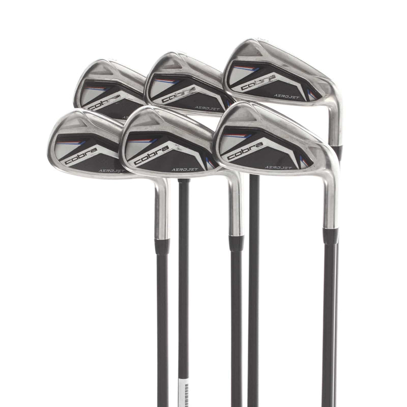 Cobra Aerojet Graphite Ladies Right Hand Irons 6-GW Ladies - KBS PGI 55
