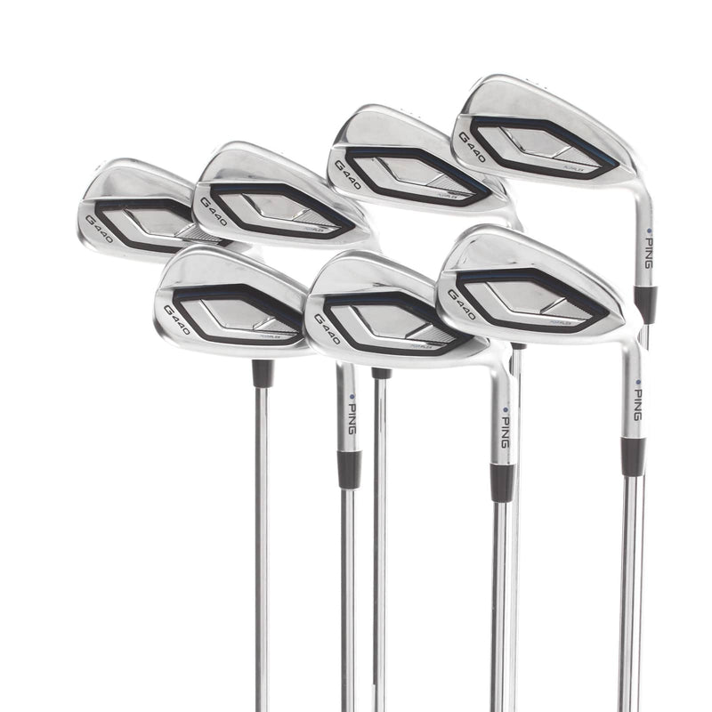 Ping G440 Steel Mens Right Hand Irons 5-UW 1* Upright Regular - Ping AWT 3.0