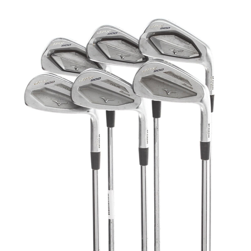 Mizuno JPX 900 Forged Steel Mens Right Hand Irons 5-PW Stiff - KBS Tour
