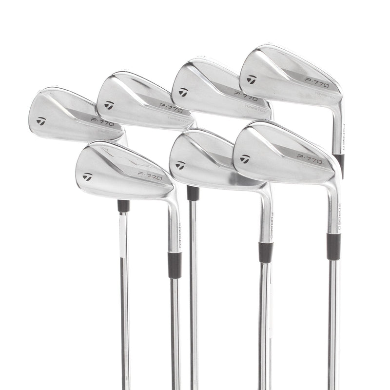 TaylorMade P770 Steel Mens Right Hand Irons 4-PW Stiff - KBS Tour 120