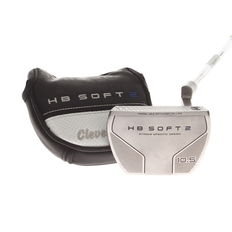 Cleveland HB Soft 2 10.5 Mens Right Hand Putter 34" Mid-Mallet - Cleveland HB Soft 2