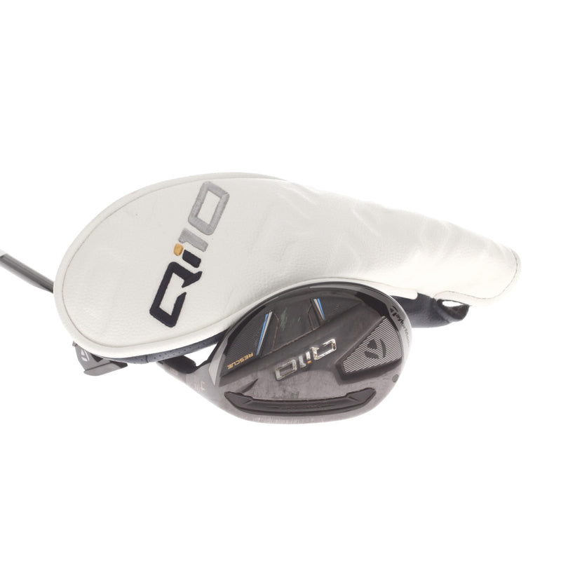 TaylorMade Qi10 Graphite Mens Right Hand 4 Hybrid 22* Stiff - Fujikura Ventus TR HB 7-S