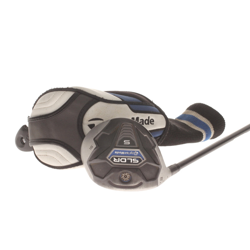 TaylorMade SLDR S Graphite Mens Left Hand Fairway 3 Wood 15* Regular - Fujikura Speeder 65