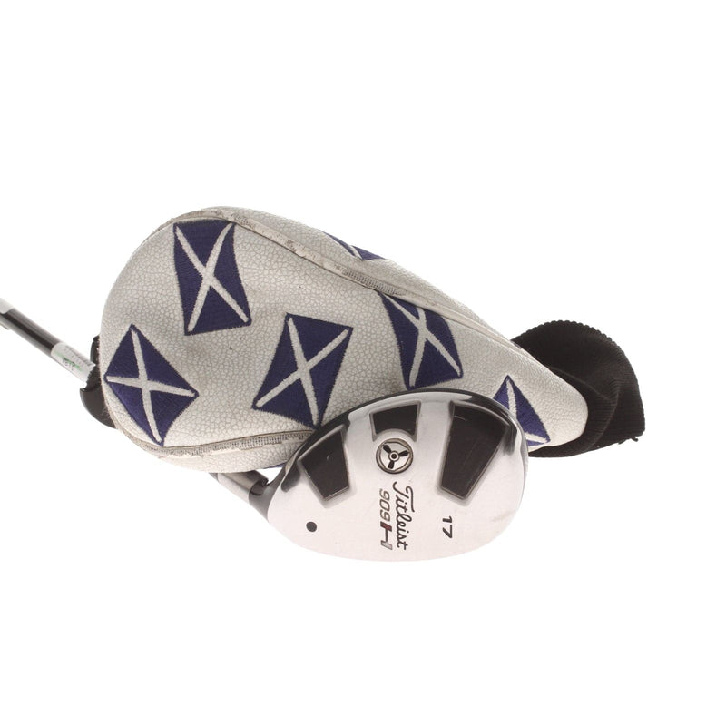 Titleist 909H Graphite Mens Right Hand 2 Hybrid 17* Stiff - Aldila VooDoo