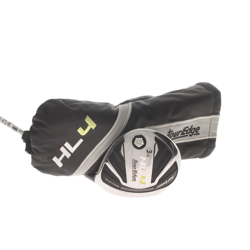 Tour Edge HL4 Graphite Mens Right Hand Fairway 3 Wood 15* Uniflex - Tour Edge HL4