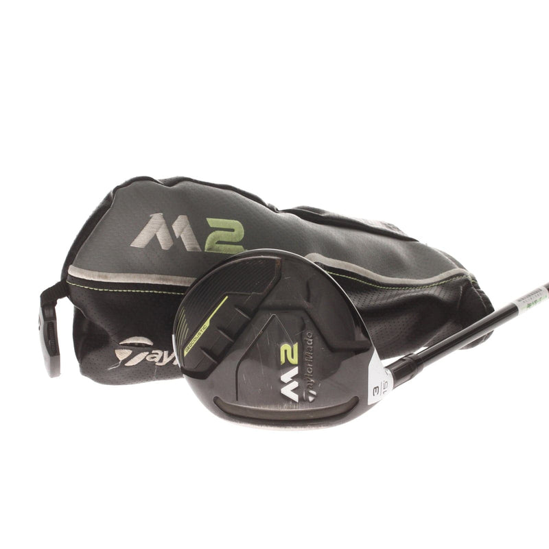 TaylorMade M2 2017 Graphite Mens Left Hand Fairway 3 Wood 15* Regular - TaylorMade Reax 55
