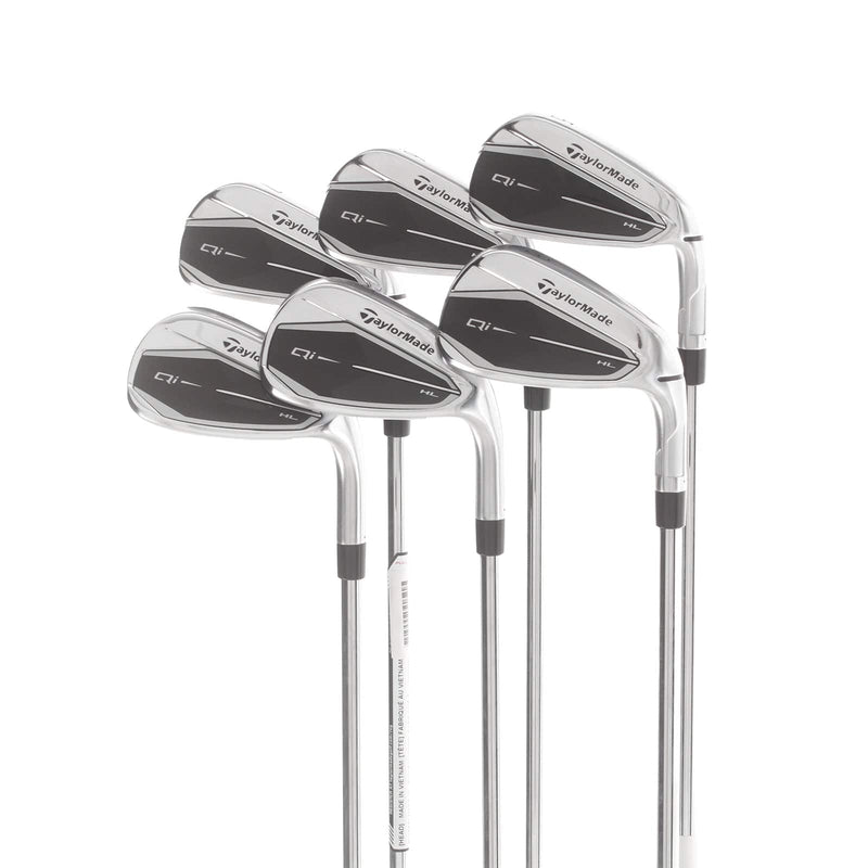 TaylorMade Qi HL Steel Mens Right Hand Irons 5-PW Regular - KBS Max Lite