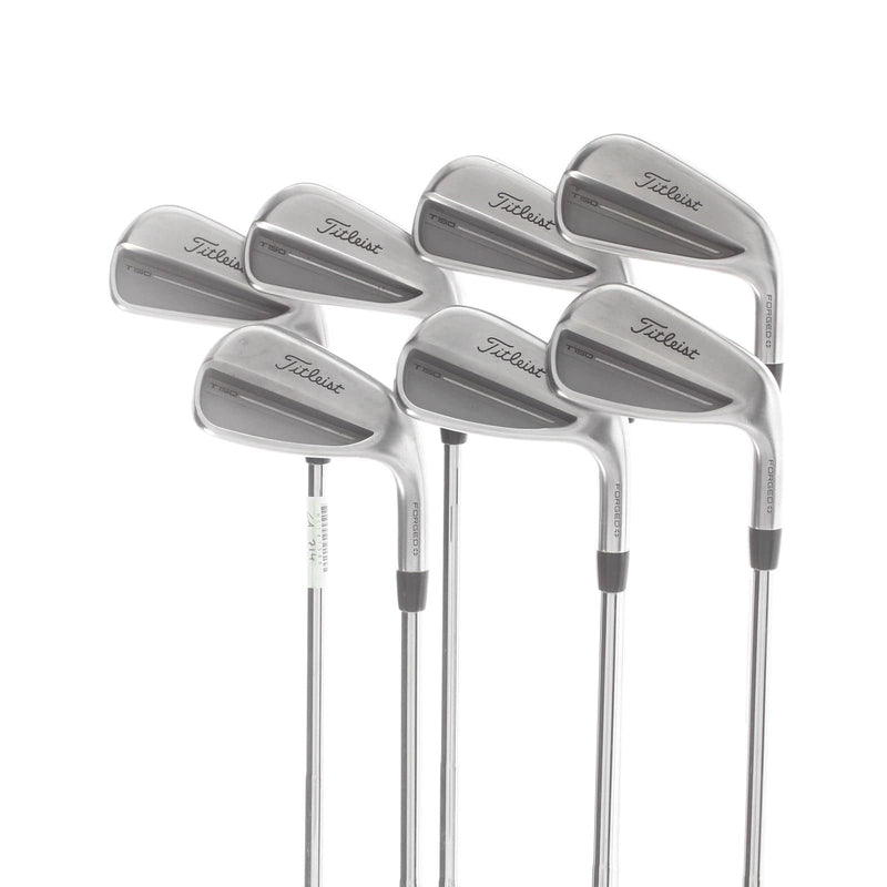 Titleist T150 Steel Mens Right Hand Irons 4-PW Stiff - AMT Silver