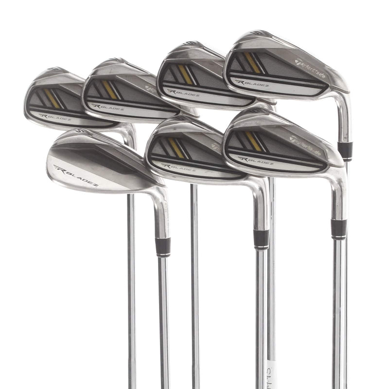 TaylorMade Rocketbladez Steel Mens Right Hand Irons 5-SW Regular - TaylorMade Rocketfuel