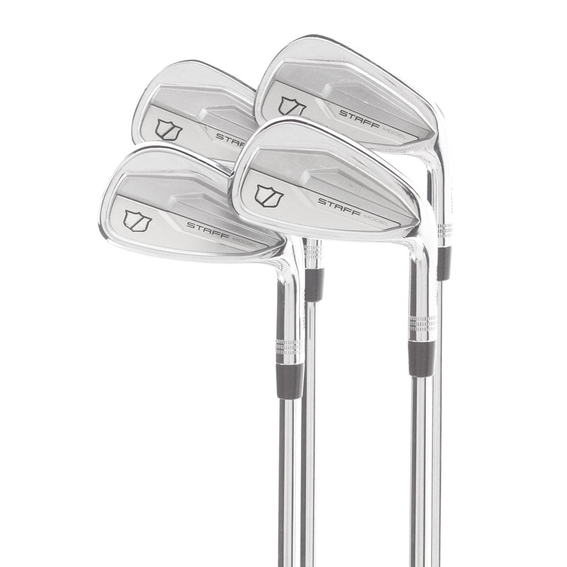 Wilson Model CB Steel Mens Right Hand Irons 6-9 Regular - KBS Tour Lite