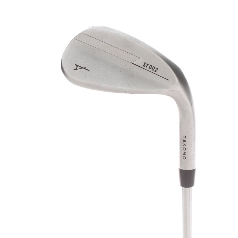 Takomo SF002 Steel Mens Right Hand Lob Wedge 58* 12 Bounce V Grind Stiff - KBS Tour 120