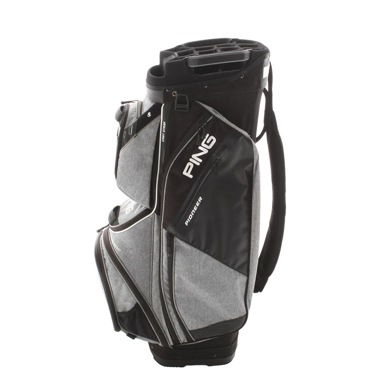 Ping Pioneer Cart Bag - Grey/Black/White