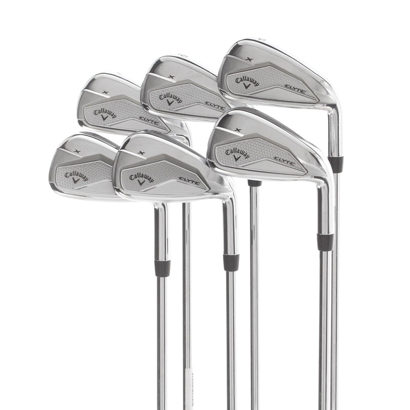 Callaway Elyte X Steel Mens Right Hand Irons 5-PW Regular - True Temper Vector 80g