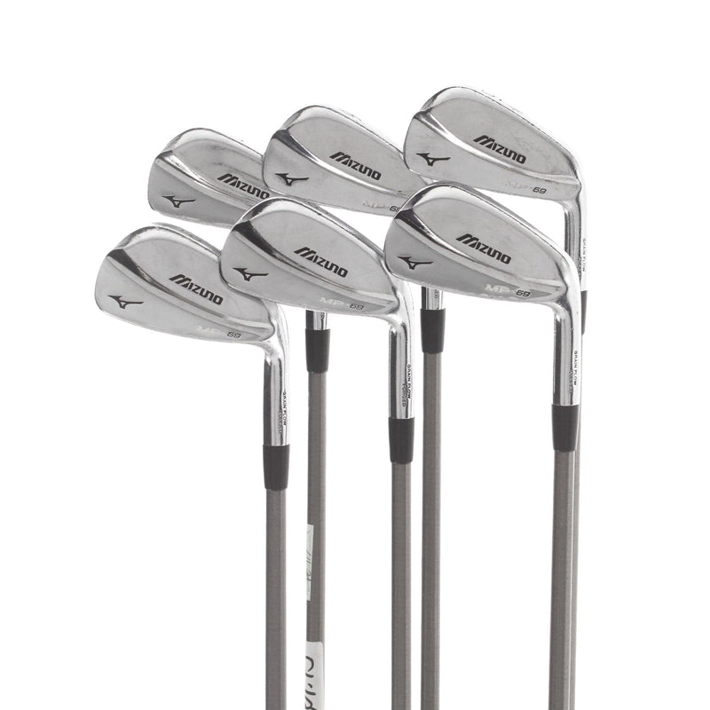 Mizuno MP-69 Steelfibre Mens Right Hand Irons 5-PW Regular - Aerotech Steelfiber i80