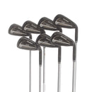 Cleveland CG16 Black Pearl Steel Mens Right Hand Irons 3-PW Regular - Cleveland Traction 85