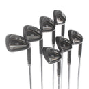 Cleveland CG16 Black Pearl Steel Mens Right Hand Irons 3-PW Regular - Cleveland Traction 85