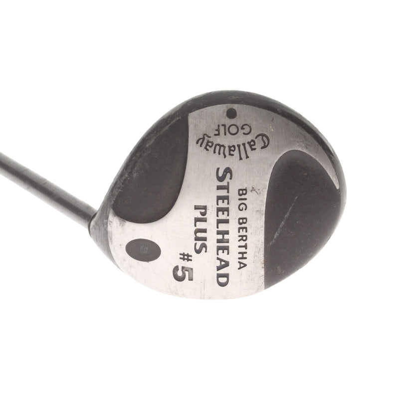 Callaway Big Bertha Steelhead Plus Graphite Mens Right Hand Fairway 5 Wood 18* Regular - Callaway