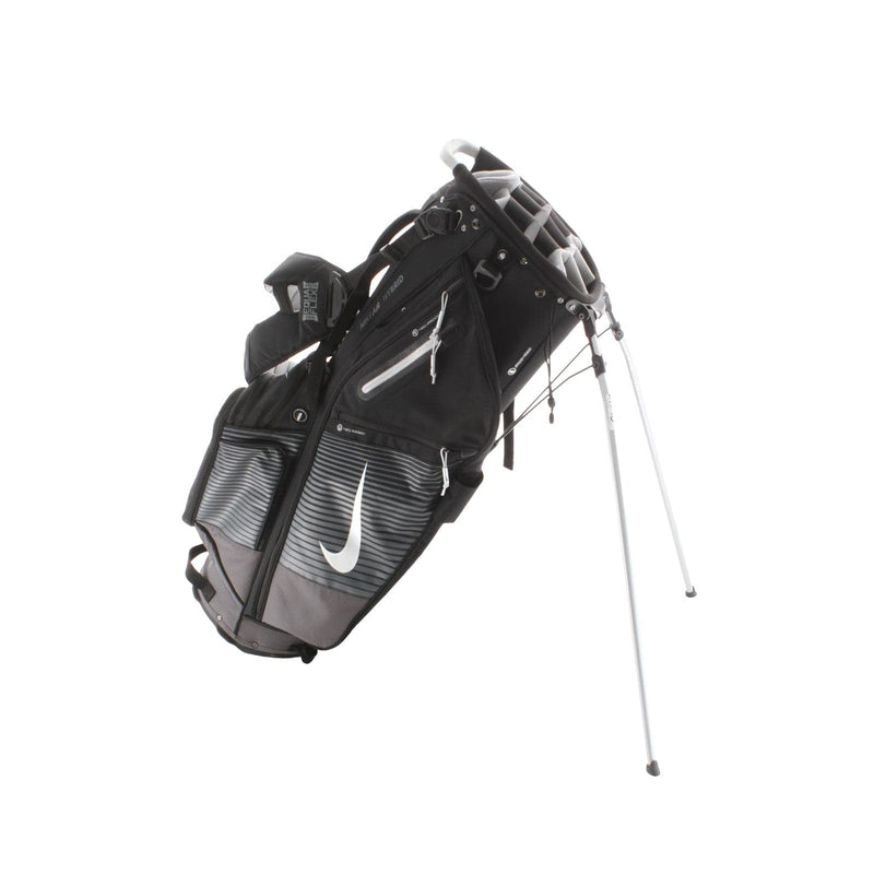 Nike Air Hybrid Stand Bag - Black/Grey/Silver