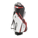 Titleist Cart Bag - Black/White/Red