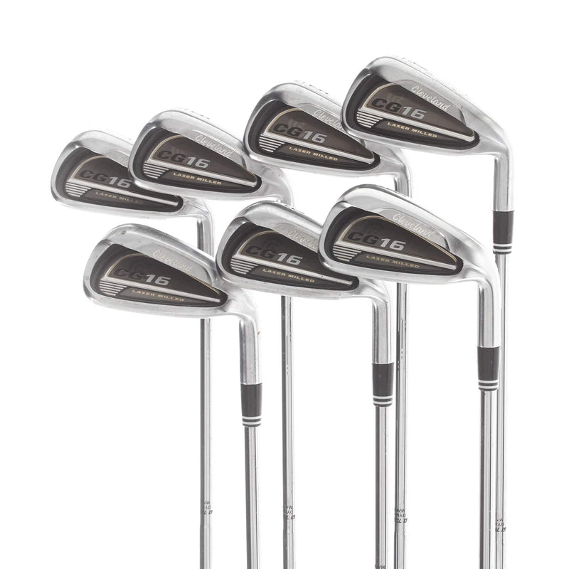 Cleveland CG16 Steel Mens Right Hand Irons 4-PW Stiff - True Temper Dynamic Gold S300