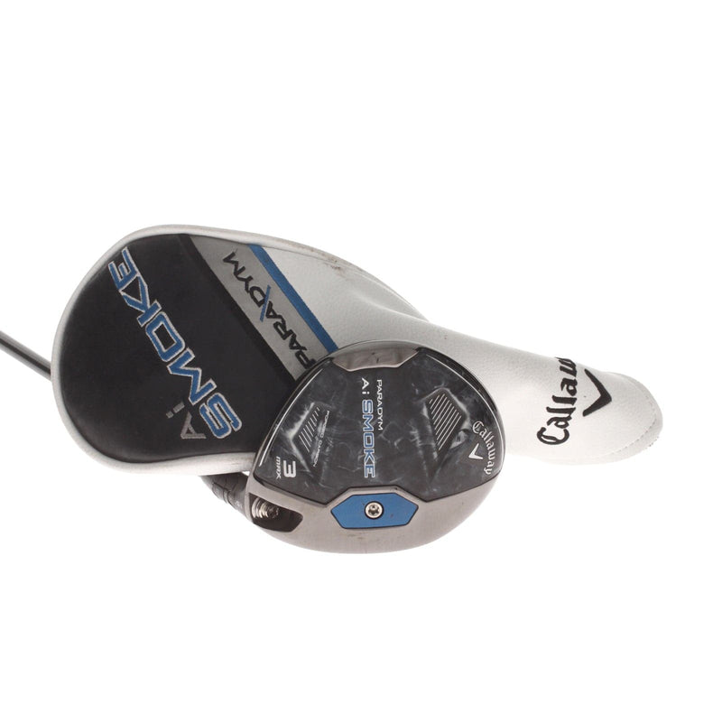 Callaway Paradym Ai Smoke Max Graphite Mens Right Hand Fairway 3 Wood 15* Regular - Project X HZRDUS Silver 60