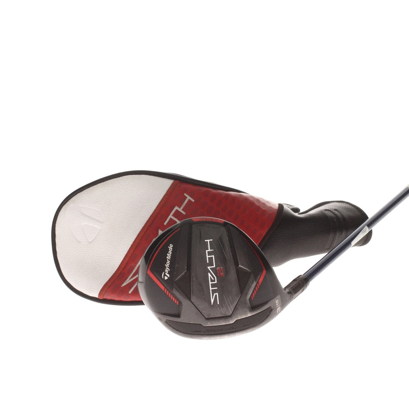 TaylorMade Stealth 2 Graphite Mens Left Hand Fairway 3 Wood 15* Senior - Project X Evenflow Riptide CB 50
