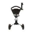 Motocaddy QB2 3-Wheel Push/Pull Trolley - Black