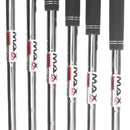 TaylorMade Qi Steel Mens Right Hand Irons 5-SW Regular - KBS Max 85