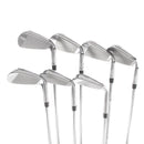 TaylorMade Qi Steel Mens Left Hand Irons 5-SW Regular - KBS Max 85