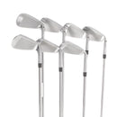 TaylorMade Qi Steel Mens Left Hand Irons 5-SW Regular - KBS Max 85