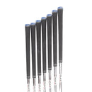 TaylorMade Qi Steel Mens Left Hand Irons 5-SW Regular - KBS Max 85