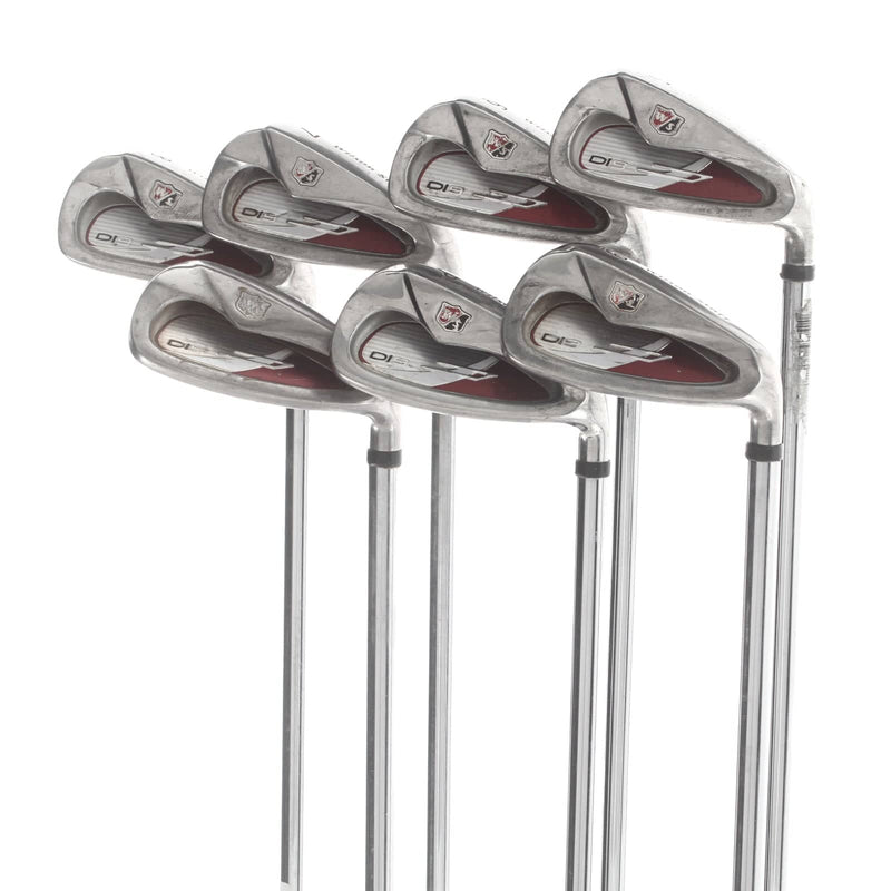 Wilson D19 Steel Mens Right Hand Irons 5-SW Uniflex - TX 99 Superlight