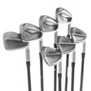 Ping i210 Graphite Mens Right Hand Irons 3-9 Red Dot 1* Flat Extra Stiff - KBS Tour C-Taper Limited