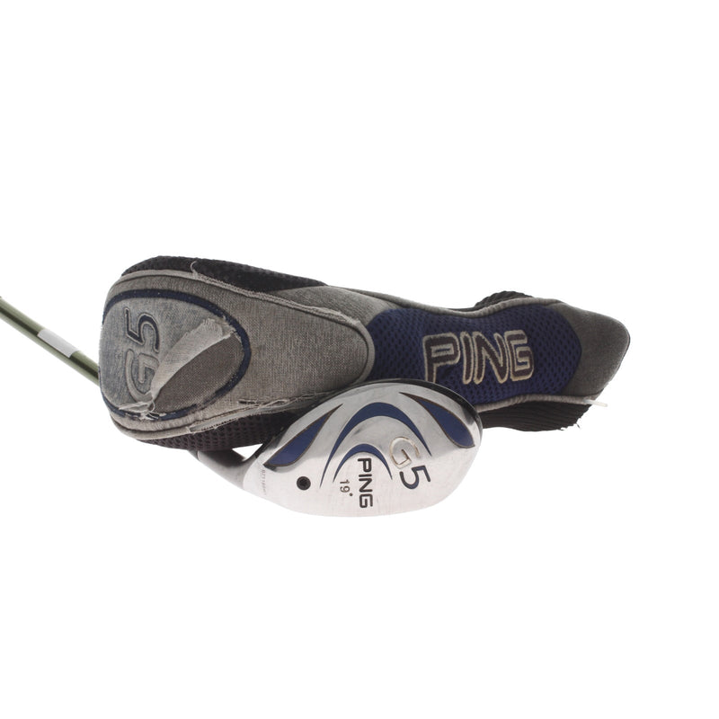 Ping G5 Graphite Mens Right Hand 3 Hybrid 19* Regular - Aldila NV 85