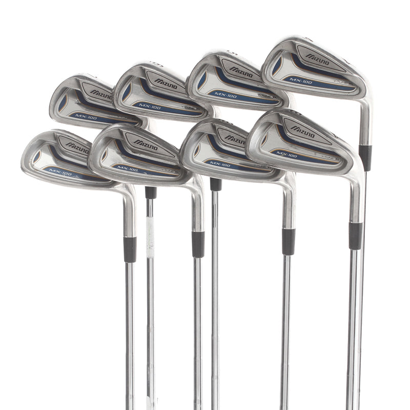 Mizuno MX-100 Steel Mens Right Hand Irons 4-SW Regular - Mizuno MX-Lite