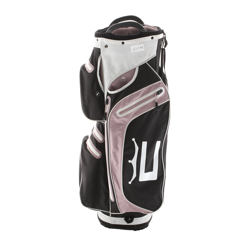 Cobra Cart Bag - White/Black/Pink