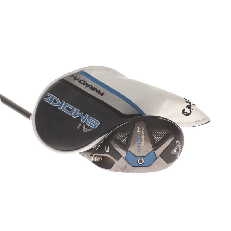 Callaway Paradym Ai Smoke Graphite Mens Right Hand 3 Hybrid 18* Stiff - Cypher Seventy 6.0