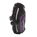 Strata Stand Bag - Black/Purple/White
