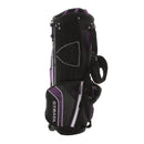 Strata Stand Bag - Black/Purple/White