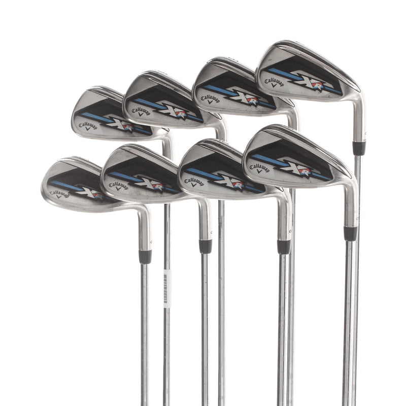 Callaway XR OS Steel Mens Right Hand Irons 4-SW Regular - SpeedStep 80