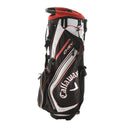 Callaway Chev Stand Bag - Black/White/Red