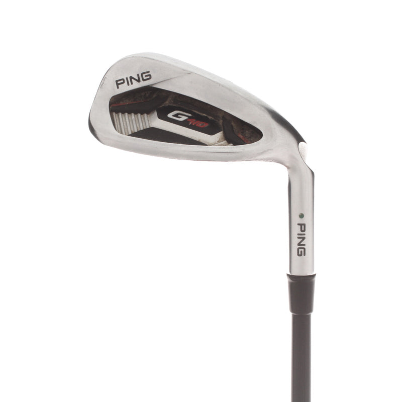 Ping G410 Graphite Mens Right Hand Utility Wedge +2" Green Dot 49.5* 2* Upright Stiff - Alta CB