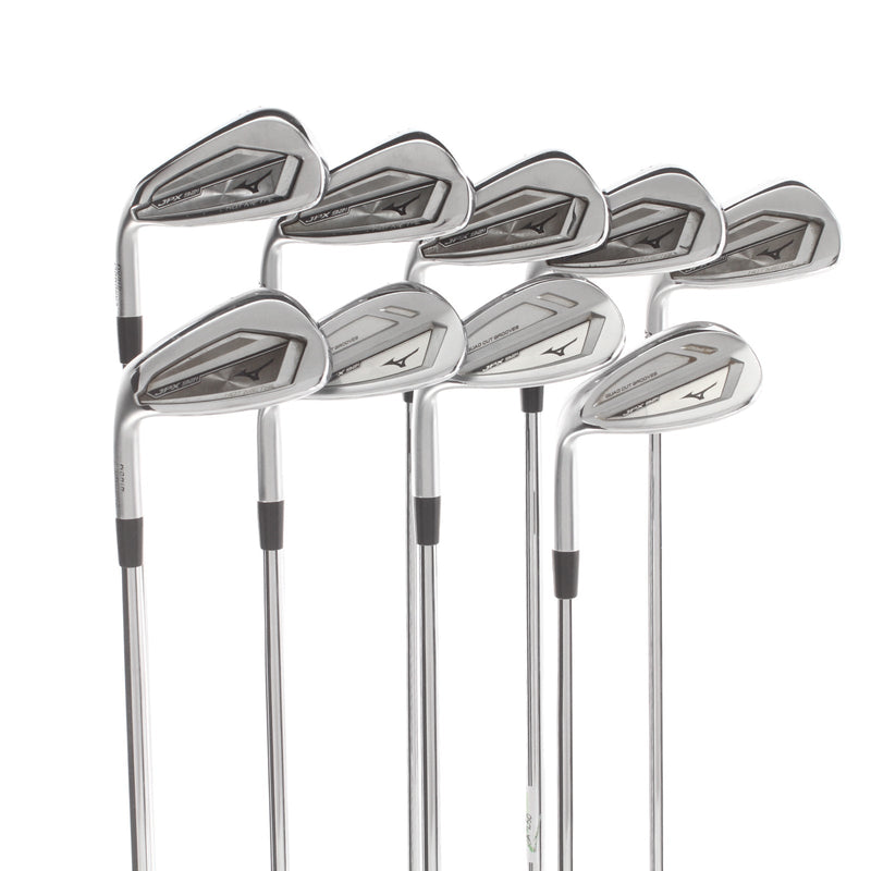Mizuno JPX 921 Hot Metal Steel Mens Left Hand Irons 5-GW+SW+LW Regular - Dynamic Gold 105
